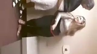 مصريه باستناك في الشغل